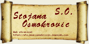 Stojana Osmokrović vizit kartica